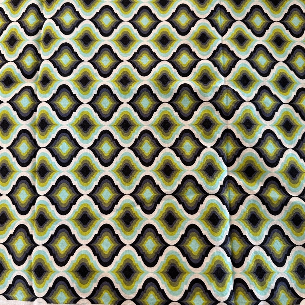 Tula Pink fabric, Moonshine print, rare, put of print. 2 yards. 100% cotton